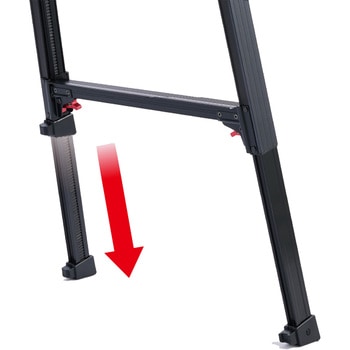 はしご兼用伸縮脚立(上部操作タイプ) 長谷川工業