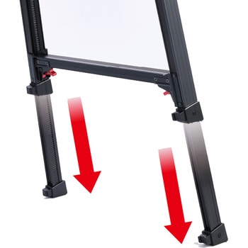 はしご兼用伸縮脚立(上部操作タイプ) 長谷川工業