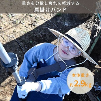 高枝切り電動チェーンソー 2WAY 充電式 最大切断約180mm YAMAZEN(山善)