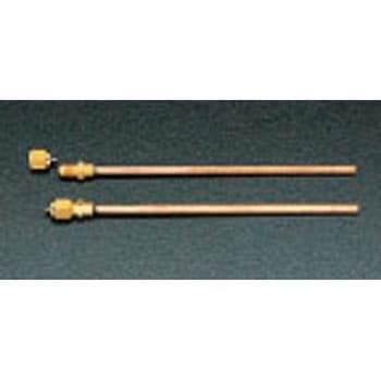 1/4インチ200mm 銅管付アクセスバルブ エスコ