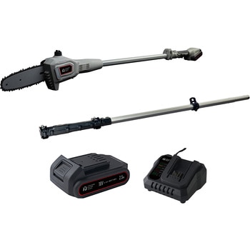 高枝切り電動チェーンソー 2WAY 充電式 最大切断約180mm YAMAZEN(山善)