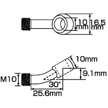 773-0000020 バンジョーアダプター(SUS) KITACO 03445532