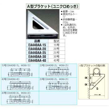A型 ブラケット エスコ