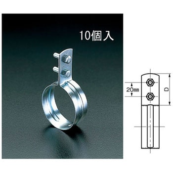 VP管用竪バンド - エスコ