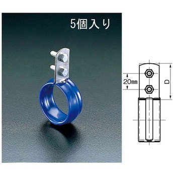 48.60mm ステンレス管堅バンド エスコ