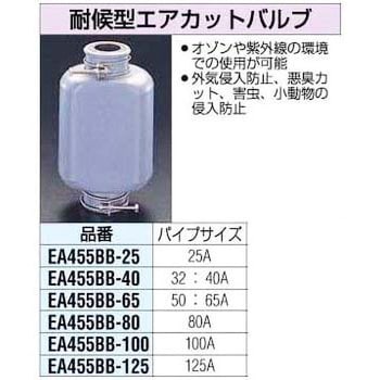 EA455BB-40 32A.40A耐候型エアーカットバルブ 1個 エスコ 【通販 