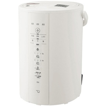 スチーム式加湿器 3.0L ホワイト 象印マホービン