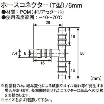 ホースコネクターT型 KITACO