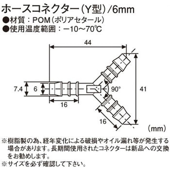 ホースコネクターY型 KITACO