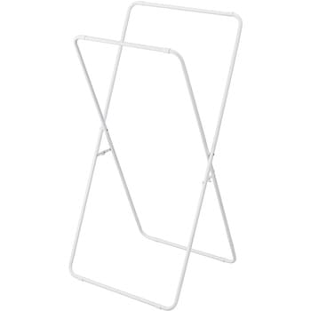 組み立て楽々 シンプル物干し X型 リブプラス