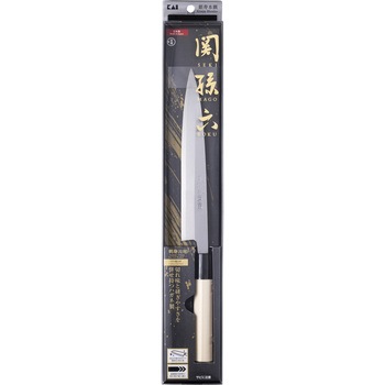 関孫六 銀寿本鋼 刺身左用210mm - 貝印