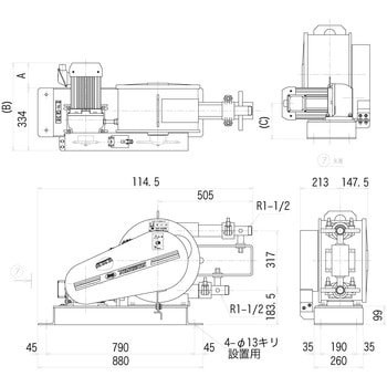チューブポンプ 友定建機