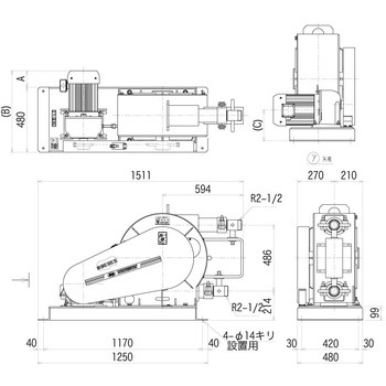 チューブポンプ 友定建機