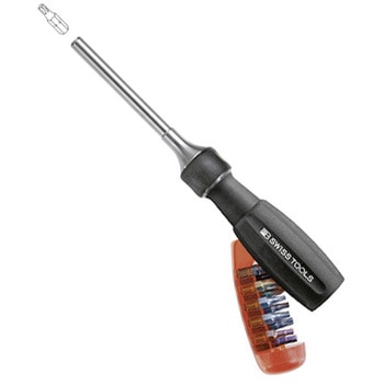 差替式ラチェットビットドライバー インサイダープロ ロング PB SWISS TOOLS(ピービースイスツールズ)