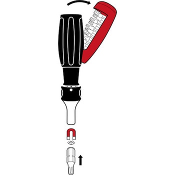 差替式ラチェットビットドライバー インサイダープロ ロング PB SWISS TOOLS(ピービースイスツールズ)