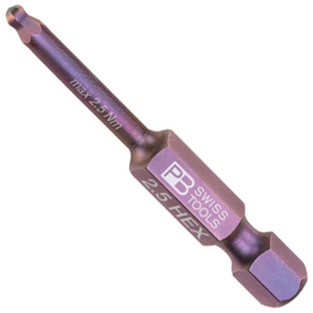 六角ネジ用精密ビットE6 PB SWISS TOOLS(ピービースイスツールズ)