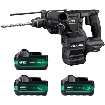 HiKOKI コードレスロータリハンマドリル 36V 電池3個仕様 HiKOKI(日立工機)
