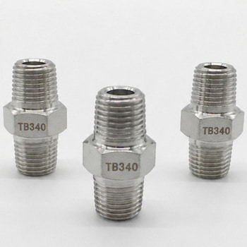 TB340 チタン製六角ニップル 15A 井筒製作所