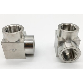 TB340 チタン製ねじ込み90°エルボ 15A 井筒製作所