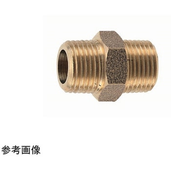 砲金六角ニップル 青銅製 M154MNシリーズ ミヤコ