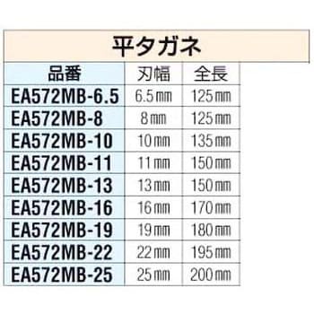 EA572MB-16 16x170mm 平タガネ 1個 エスコ 【通販モノタロウ】