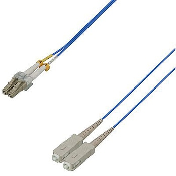 マルチモード光ファイバーケーブル LC-SC 2芯＜盤内用＞1～10m ダイヤトレンド