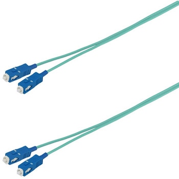 OM3マルチモード光ファイバーケーブル SC-SC 2芯＜盤内 可動用＞1～10m - ダイヤトレンド