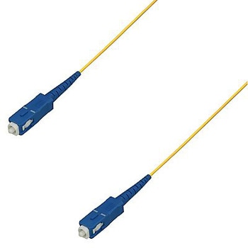 シングルモード光ファイバーケーブル SC-SC 単芯＜盤内用＞1～10m ダイヤトレンド