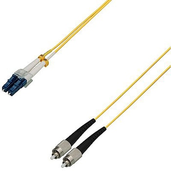 シングルモード光ファイバーケーブル LC-FC 2芯＜盤内用＞1～10m ダイヤトレンド