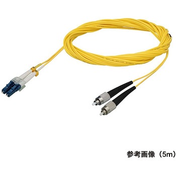 シングルモード光ファイバーケーブル LC-FC 2芯＜盤内用＞1～10m ダイヤトレンド