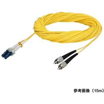 シングルモード光ファイバーケーブル LC-FC 2芯＜盤内用＞1～10m ダイヤトレンド