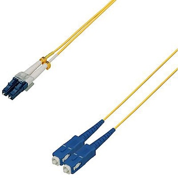 シングルモード光ファイバーケーブル LC-SC 2芯＜盤内用＞1～10m ダイヤトレンド