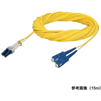 シングルモード光ファイバーケーブル LC-SC 2芯＜盤内用＞1～10m ダイヤトレンド