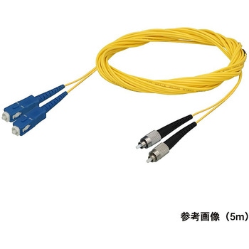 シングルモード光ファイバーケーブル SC-FC 2芯＜盤内用＞1～10m ダイヤトレンド