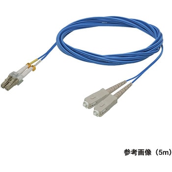 マルチモード光ファイバーケーブル LC-SC 2芯＜盤内 可動用＞1～10m ダイヤトレンド