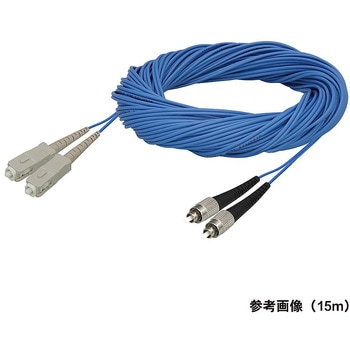 マルチモード光ファイバーケーブル SC-FC 2芯＜盤内 可動用＞1～10m ダイヤトレンド