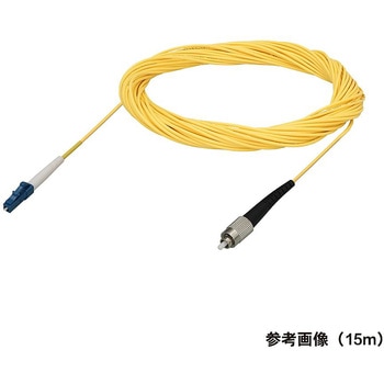 シングルモード光ファイバーケーブル LC-FC 単芯＜盤内 可動用＞1～10m ダイヤトレンド
