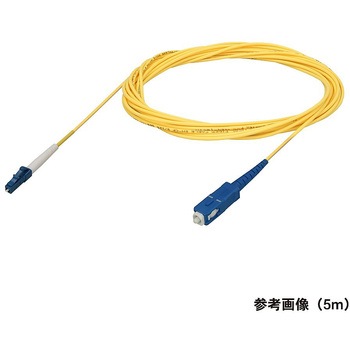 シングルモード光ファイバーケーブル LC-SC 単芯＜盤内 可動用＞1～10m ダイヤトレンド