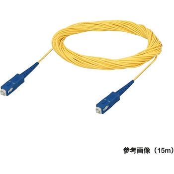 シングルモード光ファイバーケーブル SC-SC 単芯＜盤内 可動用＞1～10m ダイヤトレンド