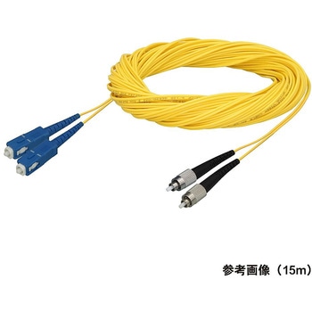 シングルモード光ファイバーケーブル SC-FC 2芯＜盤内 可動用＞1～10m ダイヤトレンド