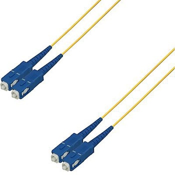 シングルモード光ファイバーケーブル SC-SC 2芯＜盤内 可動用＞1～10m ダイヤトレンド