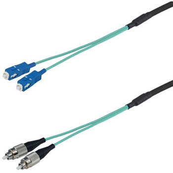 OM3マルチモード光ファイバーケーブル SC-FC 2芯＜屋内 可動用＞2～10m - ダイヤトレンド