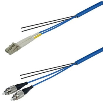 マルチモード光ファイバーケーブル LC-FC 2芯＜屋内用 補強 ＞2～10m ダイヤトレンド