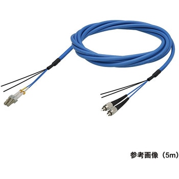 マルチモード光ファイバーケーブル LC-FC 2芯＜屋内用 補強 ＞2～10m - ダイヤトレンド