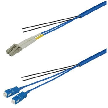 マルチモード光ファイバーケーブル LC-SC 2芯＜屋内用 補強 ＞2～10m ダイヤトレンド