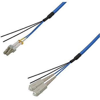 マルチモード光ファイバーケーブル LC-SC 2芯＜屋内用 補強 ＞2～10m ダイヤトレンド