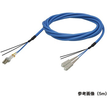 マルチモード光ファイバーケーブル LC-SC 2芯＜屋内用 補強 ＞2～10m ダイヤトレンド