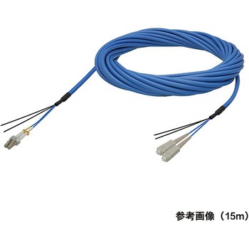 マルチモード光ファイバーケーブル LC-SC 2芯＜屋内用 補強 ＞2～10m ダイヤトレンド