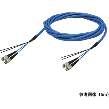 マルチモード光ファイバーケーブル FC-FC 2芯＜屋内用 補強 ＞2～10m ダイヤトレンド
