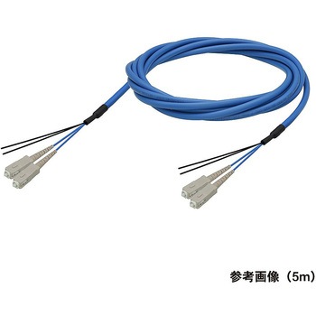 マルチモード光ファイバーケーブル SC-SC 2芯＜屋内用 補強 ＞2～10m ダイヤトレンド